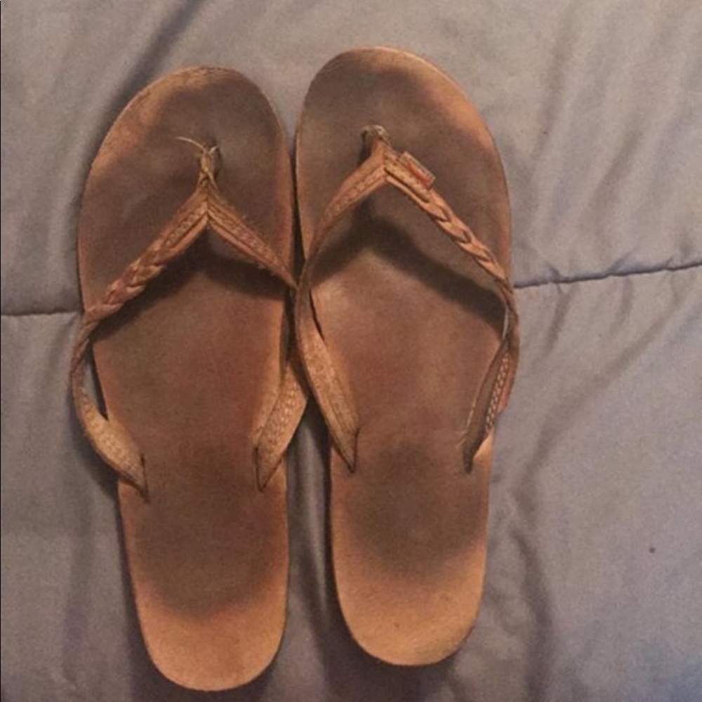 Rainbow flip flop